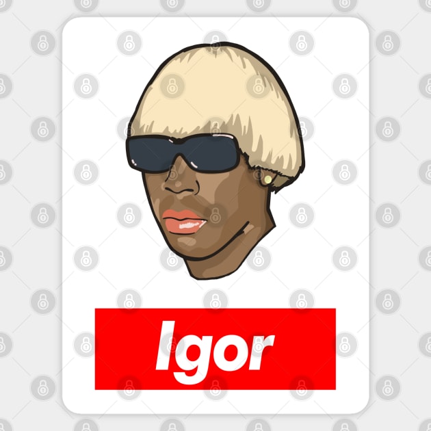 Tyler Igor The Creator Sticker by DankFutura